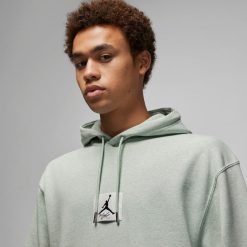 Apparel Jordan Essentials Statement Fleece Hoodie (Seafoam) - M -shooos shop JordanEssentialsStatementFleeceHoodie Seafoam DA9816 0174 800x