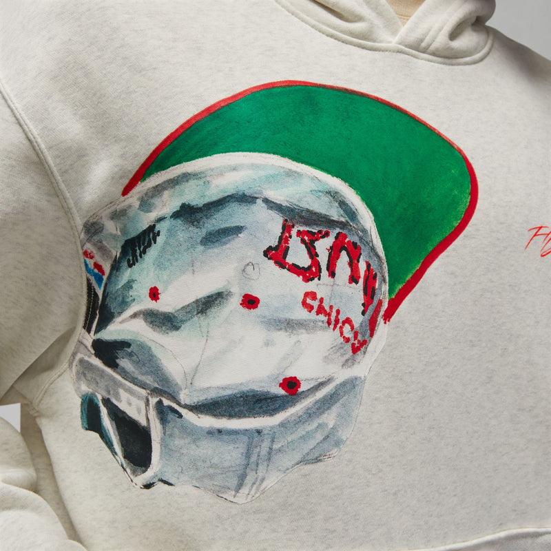 Jordan Flight Artist Series Fleece Hoodie (Oatmeal/Heather/Sail/University Red) - S Apparel Jordan Flight Artist Series Fleece Hoodie (Oatmeal/Heather/Sail/University Red) - S -shooos shop JordanFlightArtistSeriesFleeceHoodie Oatmeal Heather Sail UniversityRed DV1593