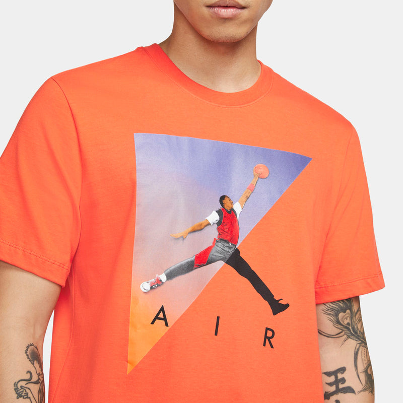 Jordan Flight Graphic T-Shirt (Orange) - S Apparel Jordan Flight Graphic T-Shirt (Orange) - S -shooos shop JordanFlightGraphicT Shirt Orange CZ8410