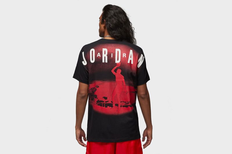 Jordan Graphic Jumpman T-Shirt (Black/Red) - S Apparel Jordan Graphic Jumpman T-Shirt (Black/Red) - S -shooos shop JordanGraphicJumpmanT Shirt Black Red DV8422
