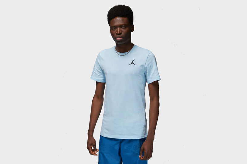 Jordan Jumpman T-Shirt (Sky Blue/White) - S Apparel Jordan Jumpman T-Shirt (Sky Blue/White) - S -shooos shop JordanJumpmanT Shirt SkyBlue White DC7485