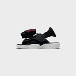Sneakers Jordan LS Slide (Black/University Red-White) - 7