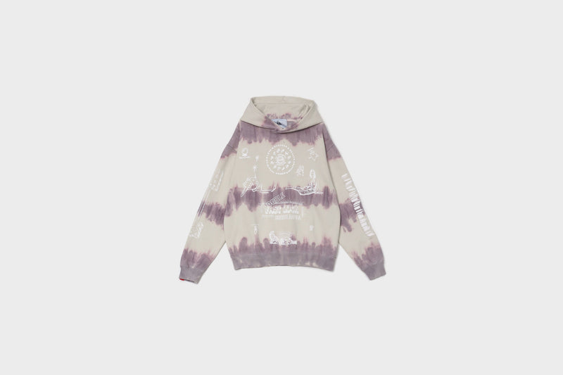 Jungles - Double Fast Luck Hoodie (Tie Dye) - M Apparel Jungles - Double Fast Luck Hoodie (Tie Dye) - M -shooos shop Jungles