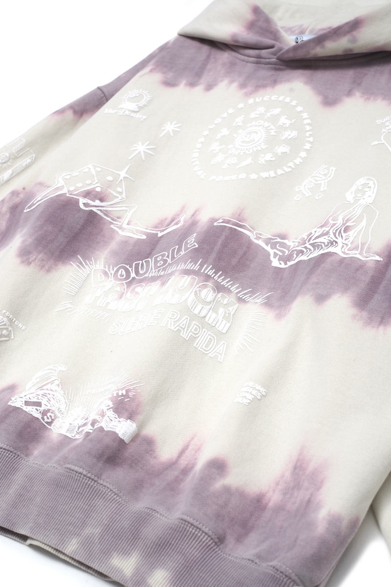 Jungles - Double Fast Luck Hoodie (Tie Dye) - M Apparel Jungles - Double Fast Luck Hoodie (Tie Dye) - M -shooos shop Jungles