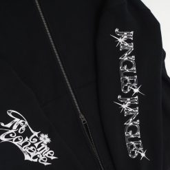 Apparel Jungles No Time To Hate Embroidered Hoodie (Black) - S 2 Apparel Jungles No Time To Hate Embroidered Hoodie (Black) - S -shooos shop JunglesNoTimeToHateEmbroideredHoodie Black 3 800x