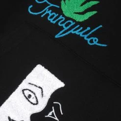 Apparel Jungles Tranquilo Chenille Hoodie (Black) - S 5 Apparel Jungles Tranquilo Chenille Hoodie (Black) - S -shooos shop JunglesTranquiloChenilleHoodie Black 3 800x