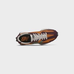 Sneakers New Balance 327 (Madras Orange With Black) - 8.5 -shooos shop NewBalance327 Madrasorangewithblack MS327LY14 800x