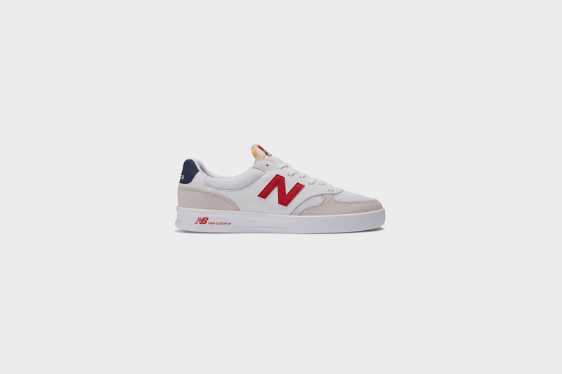 New Balance CT300V3 (White/Red) - 8 Sneakers New Balance CT300V3 (White/Red) - 8 -shooos shop