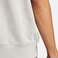 Apparel Nike ACG Dri-FIT Short-Sleeve French Terry Crew (Light Iron Ore/Summit White) - S -shooos shop NikeACGDri FITShort SleeveFrenchTerryCrew LightIronOre SummitWhite DN3914 0127 800x