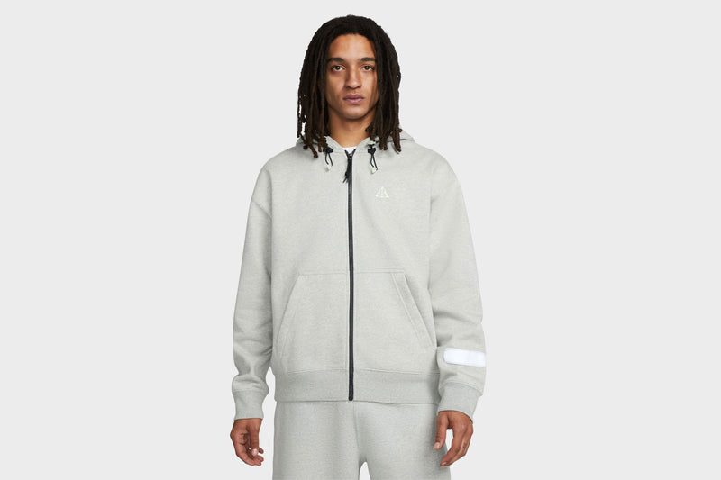 Nike ACG Therma-FIT “Airora” Full-Zip Fleece Hoodie (Grey Heather/Black/Light Smoke Grey) - S Apparel Nike ACG Therma-FIT “Airora” Full-Zip Fleece Hoodie (Grey Heather/Black/Light Smoke Grey) - S -shooos shop NikeACGTherma FIT Airora Full ZipFleeceHoodie GreyHeather Black LightSmokeGrey DM4248