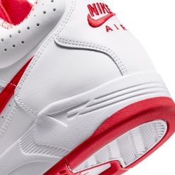 Sneakers Nike Air Flight Lite Mid (White/University Red) - 7 -shooos shop NikeAirFlightLiteMid White UniversityRed DJ2518 10110 800x