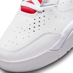 Sneakers Nike Air Flight Lite Mid (White/University Red) - 7 -shooos shop NikeAirFlightLiteMid White UniversityRed DJ2518 10111 800x