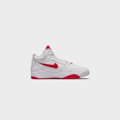 Sneakers Nike Air Flight Lite Mid (White/University Red) - 7 -shooos shop NikeAirFlightLiteMid White UniversityRed DJ2518 1013 800x