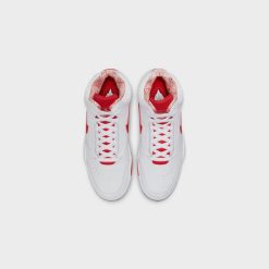 Sneakers Nike Air Flight Lite Mid (White/University Red) - 7 -shooos shop NikeAirFlightLiteMid White UniversityRed DJ2518 1017 800x