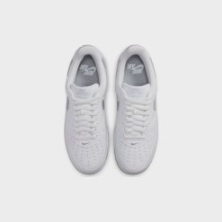 Sneakers Nike Air Force 1 Low Retro (White/Metallic Silver) - 7 -shooos shop NikeAirForce1LowRetro White MetallicSilver DZ6755 1007 800x