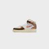 Sneakers Nike Air Force 1 Mid QS (White/Total Orange-Ale Brown) - 5