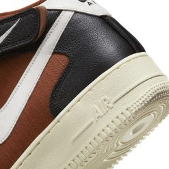 Sneakers Nike Air Force 1 Mid ‘07 LX (Off Noir/Sail-Pecan) - 7 -shooos shop NikeAirForce1Mid 07LX OffNoir Sail Pecan DQ8766 00112 800x