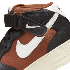 Sneakers Nike Air Force 1 Mid ‘07 LX (Off Noir/Sail-Pecan) - 7 -shooos shop NikeAirForce1Mid 07LX OffNoir Sail Pecan DQ8766 00113 800x