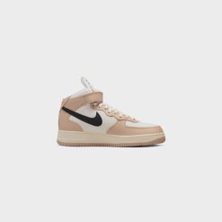 Sneakers Nike Air Force 1 Mid ‘07 LX (Shimmer/Black-Pale Ivory) - 7 -shooos shop NikeAirForce1Mid 07LX Shimmer Black PaleIvory DX2938 2003 800x