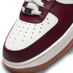 Sneakers Nike Air Force 1 ‘07 LV8 (Sail/Night Maroon) - 8 -shooos shop NikeAirForce1 07LV8 Sail NightMaroon DQ7659 1026 800x