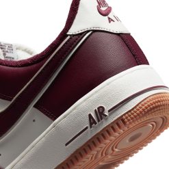 Sneakers Nike Air Force 1 ‘07 LV8 (Sail/Night Maroon) - 8 -shooos shop NikeAirForce1 07LV8 Sail NightMaroon DQ7659 1027 800x