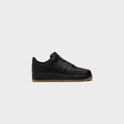 Sneakers Nike Air Force 1 ‘07 (Black/Black-Gum Light Brown) - 7 -shooos shop NikeAirForce1 07 Black Black GumLightBrown DZ4404 0014 800x