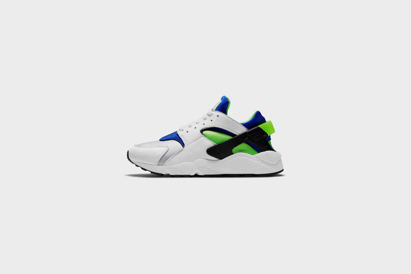 Nike Air Huarache (White/Scream Green-Royal Blue) - 6 Sneakers Nike Air Huarache (White/Scream Green-Royal Blue) - 6 -shooos shop NikeAirHuarache WhiteScreamGreen RoyalBlue DD1068
