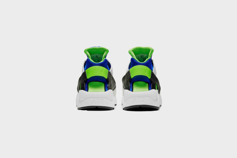 Nike Air Huarache (White/Scream Green-Royal Blue) - 6 Sneakers Nike Air Huarache (White/Scream Green-Royal Blue) - 6 -shooos shop NikeAirHuarache WhiteScreamGreen RoyalBlue DD1068