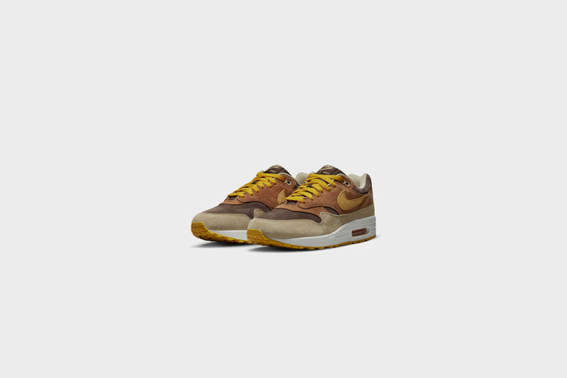 Nike Air Max 1 PRM (Pecan/Yellow Ochre) - 4 Sneakers Nike Air Max 1 PRM (Pecan/Yellow Ochre) - 4 -shooos shop NikeAirMax1PRM Pecan YellowOchre DZ0482