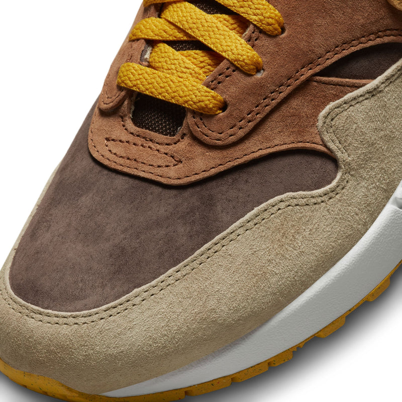 Nike Air Max 1 PRM (Pecan/Yellow Ochre) - 4 Sneakers Nike Air Max 1 PRM (Pecan/Yellow Ochre) - 4 -shooos shop NikeAirMax1PRM Pecan YellowOchre DZ0482