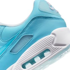 Sneakers Nike Air Max 90 (Blue Chill/Blue Chill-White) - 7 -shooos shop NikeAirMax90 BlueChill BlueChill White FD0734 44210 800x