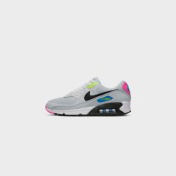 Sneakers Nike Air Max 90 (Pure Platinum/Black-Pink Blast) - 7