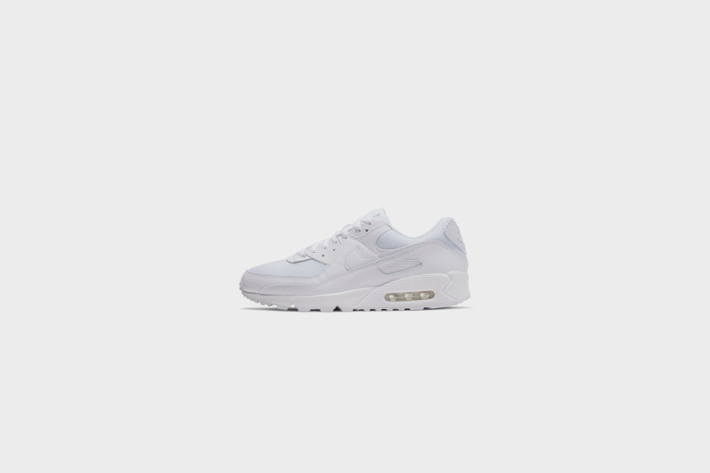 Nike Air Max 90 (White/White-White-Wolf Grey) - 7 Sneakers Nike Air Max 90 (White/White-White-Wolf Grey) - 7 -shooos shop NikeAirMax90 White White White WolfGrey CN8490