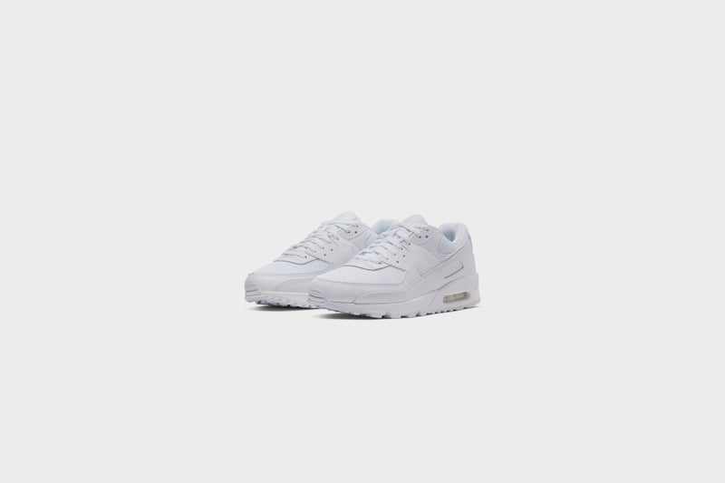 Nike Air Max 90 (White/White-White-Wolf Grey) - 7 Sneakers Nike Air Max 90 (White/White-White-Wolf Grey) - 7 -shooos shop NikeAirMax90 White White White WolfGrey CN8490