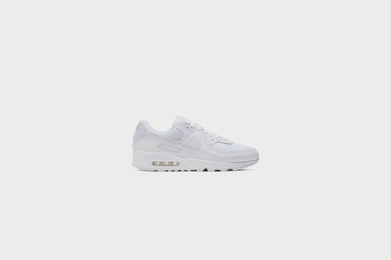 Nike Air Max 90 (White/White-White-Wolf Grey) - 7 Sneakers Nike Air Max 90 (White/White-White-Wolf Grey) - 7 -shooos shop NikeAirMax90 White White White WolfGrey CN8490