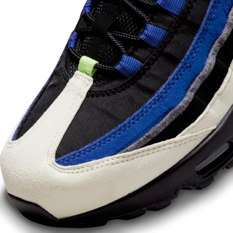 Nike Air Max 95 SE (Black/White-Game Royal-Sail) - 8 Sneakers Nike Air Max 95 SE (Black/White-Game Royal-Sail) - 8 -shooos shop NikeAirMax95SE Black White GameRoyal Sail DQ0268