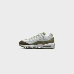 Sneakers Nike Air Max 95 (White/Oil Green-Medium Olive) - 7 -shooos shop NikeAirMax95 White OilGreen MediumOlive FD0780 1005 800x