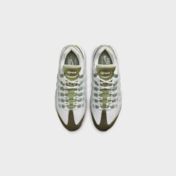 Sneakers Nike Air Max 95 (White/Oil Green-Medium Olive) - 7 -shooos shop NikeAirMax95 White OilGreen MediumOlive FD0780 1007 800x