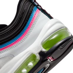 Sneakers Nike Air Max 97 (Pure Platinum/Black-White) - 7 -shooos shop NikeAirMax97 PurePlatinum Black White DZ4392 00110 800x