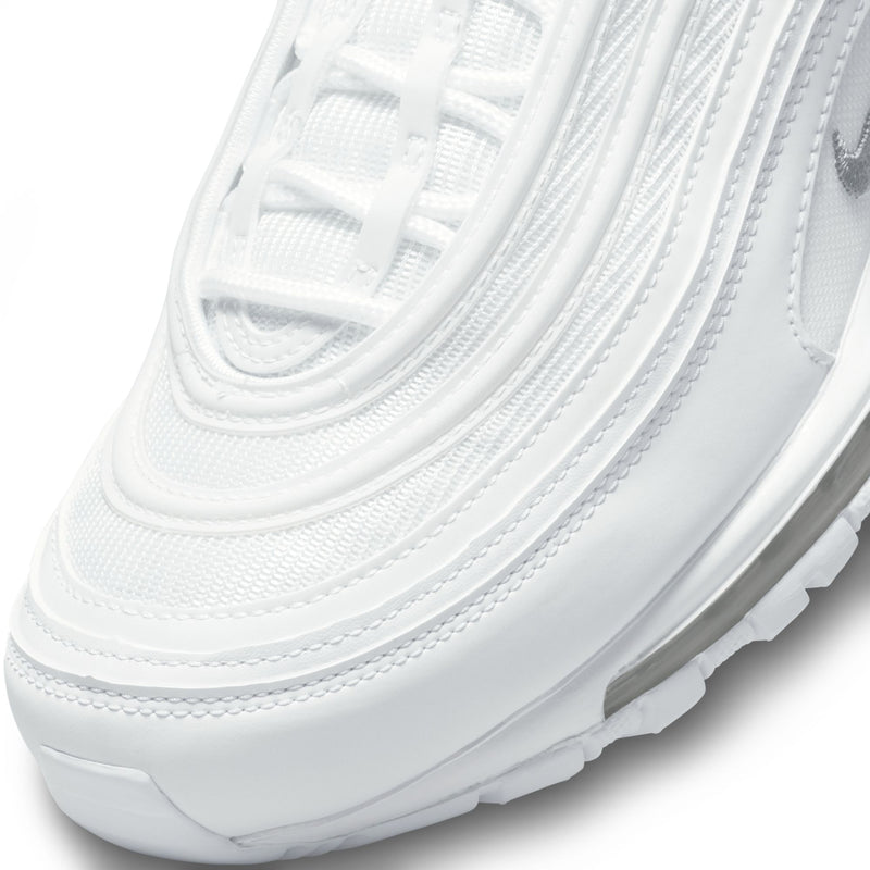 Nike Air Max 97 (White/Wolf Grey-Black) - 7 Sneakers Nike Air Max 97 (White/Wolf Grey-Black) - 7 -shooos shop NikeAirMax97 White WolfGrey Black 921826