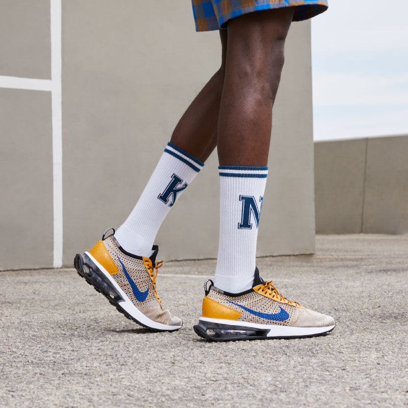 Nike Air Max Flyknit Racer (Elemental Gold/Hyper Royal) - 7 Sneakers Nike Air Max Flyknit Racer (Elemental Gold/Hyper Royal) - 7 -shooos shop NikeAirMaxFlyknitRacer ElementalGold HyperRoyal FD2764