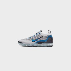 Sneakers Nike Air VaporMax 2021 FK (White/Photo Blue-Black) - 7