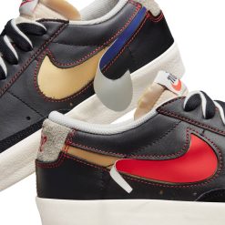 Sneakers Nike Blazer Low ‘77 PRM (Black/Deep Royal Blue) - 4.5 -shooos shop NikeBlazerLow 77PRM BlackDeepRoyalBlue DH4370 001 1 800x