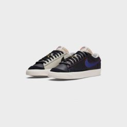 Sneakers Nike Blazer Low ‘77 PRM (Black/Deep Royal Blue) - 4.5