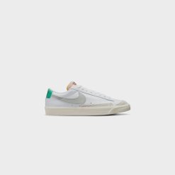 Sneakers Nike Blazer Low ‘77 VNTG (White/Grey Fog-Light Menta) - 7 -shooos shop NikeBlazerLow 77VNTG White GreyFog LightMenta DA6364 1094 800x