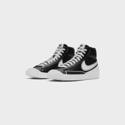 Sneakers Nike Blazer Mid '77 Infinite (Black/White-Grey Fog) - 7 -shooos shop NikeBlazerMid 77Infinite BlackWhite GreyFog DA7233 001 4 800x