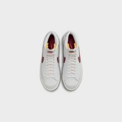 Sneakers Nike Blazer Mid ‘77 VNTG (White/Dark Beetroot-Grey Fog) - 7 -shooos shop NikeBlazerMid 77VNTG White DarkBeetroot GreyFog BQ6806 1207 800x