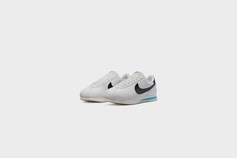 Nike Cortez (White/Black-LT Photo Blue-Sail) - 8 Sneakers Nike Cortez (White/Black-LT Photo Blue-Sail) - 8 -shooos shop NikeCortez White Black LTPhotoBlue Sail DM4044