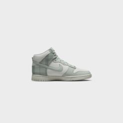 Sneakers Nike Dunk HI Retro SE (Summit White/Light Silver) - 7 -shooos shop NikeDunkHIRetroSE SummitWhite LightSilver DV0826 1003 800x
