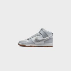 Sneakers Nike Dunk HI Retro University (LT Smoke Grey/Photon Dust) - 8